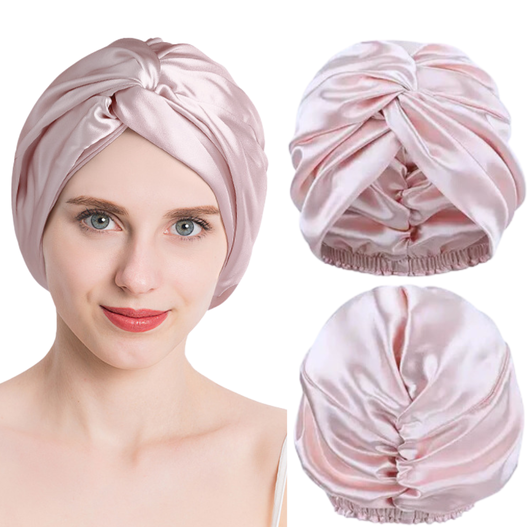 Bonnet en soie pour cheveux