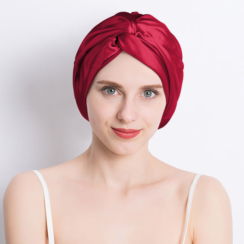 Bonnet en soie pour cheveux